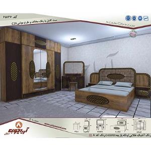 ست کامل با رنگ مخالف طرحدار 65136